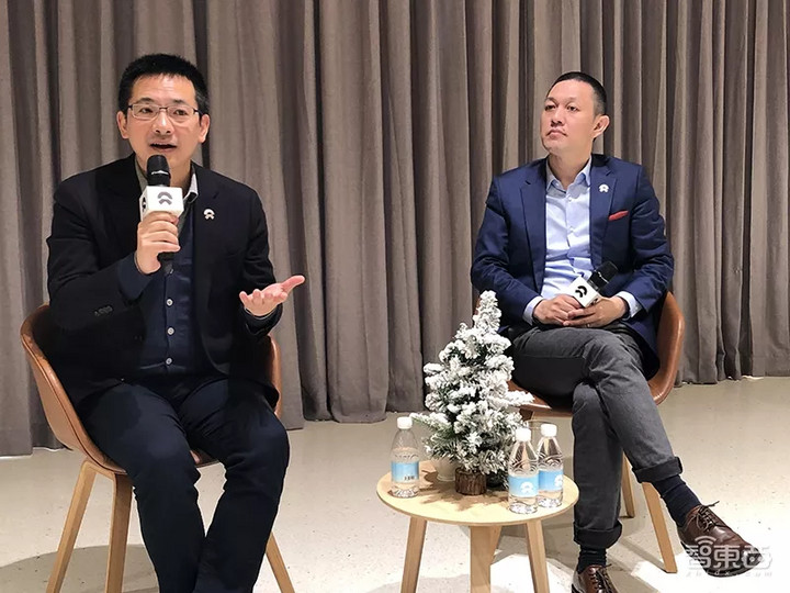蔚来汽车董事长李斌与总裁秦力洪