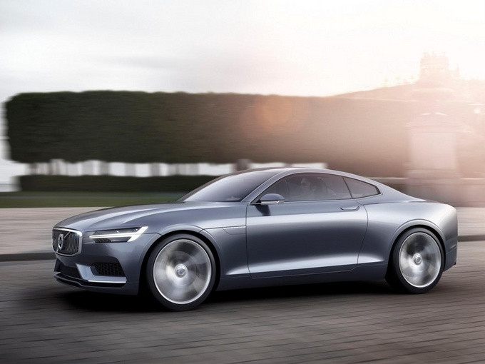 他的灵感来自著名的p1800---上世纪60年代volvo最美的双座跑车.