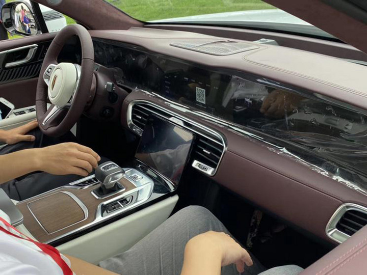 红旗e-hs9实车发布 定位品牌新旗舰suv
