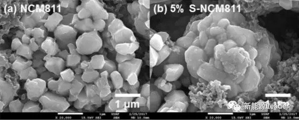 磺酸盐涂层提升三元材料NMC811界面稳定性