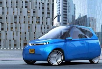 Голландские ученые разработали новый экологически чистый электромобиль, 90% компонентов которого биоразлагаемы