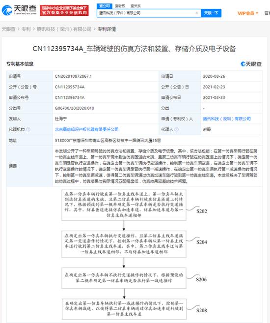 Tencent раскрыла два патента, связанных с «вождением транспортных средств», в области технологий искусственного интеллекта.