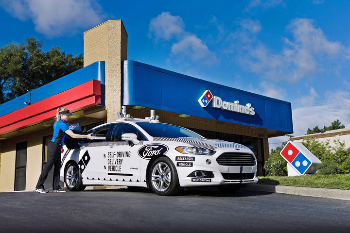 Ford and Domino's Auto<em></em>nomous Delivery Research
