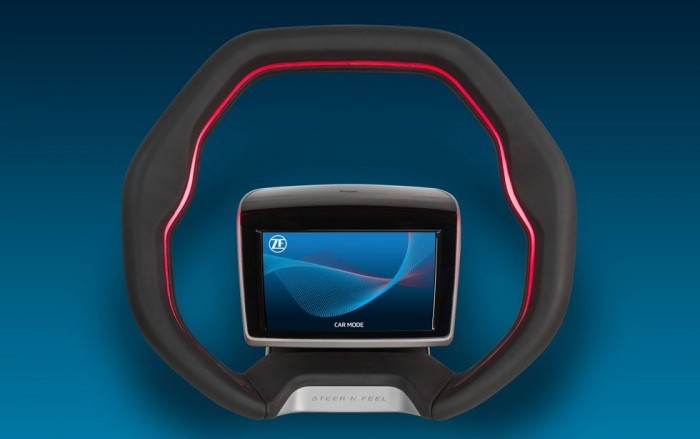 ZF推出高級(jí)概念方向盤 適用于自動(dòng)駕駛汽車