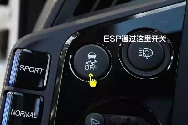 汽车车身稳定系统(esp),为什么要设置开关