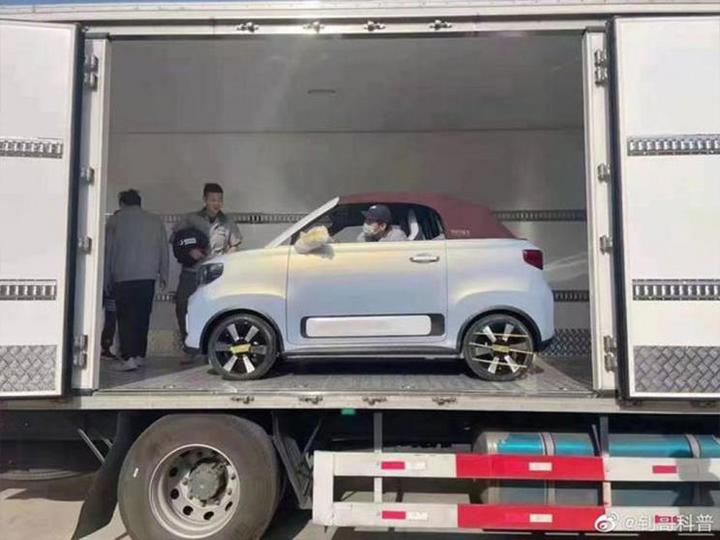 2021上海车展探馆:宏光miniev cabrio