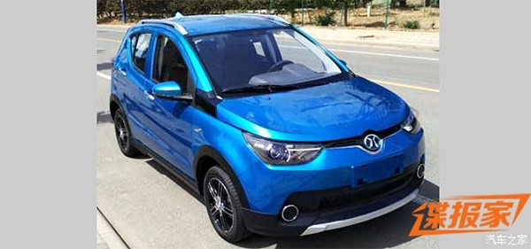 造型更時(shí)尚 北汽新能源新<a class='link'  target='_blank'>小型車(chē)</a>申報(bào)圖