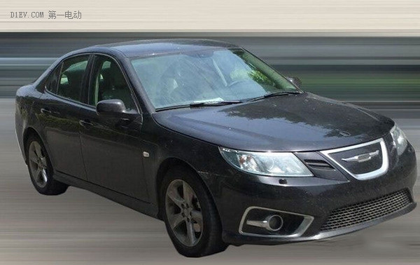 基于Saab 9-3打造 NEVS纯电动车谍照曝光