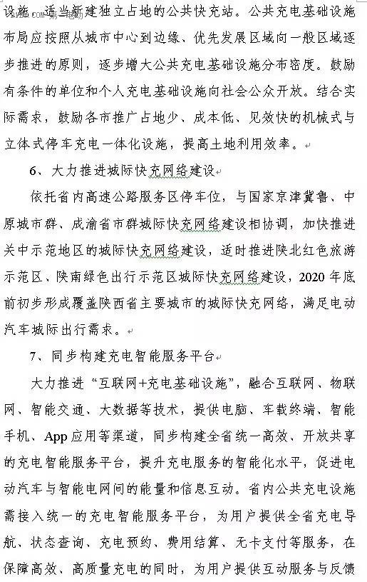 陜西省發(fā)布充電基礎設施規(guī)劃 2020年計劃建樁超過9.44萬