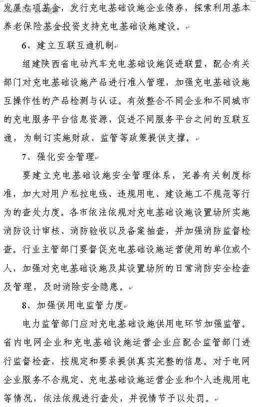陜西省發(fā)布充電基礎設施規(guī)劃 2020年計劃建樁超過9.44萬