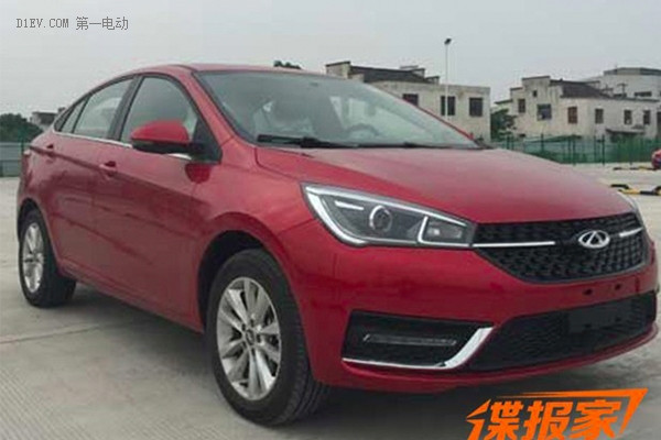 配90kW電動(dòng)機(jī) 曝艾瑞澤5純電動(dòng)版申報(bào)圖