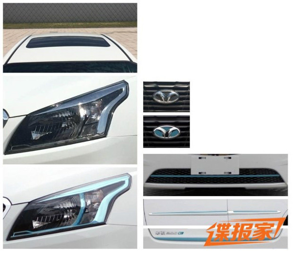 起亞首款純電動(dòng)車 華騏300E申報(bào)圖曝光
