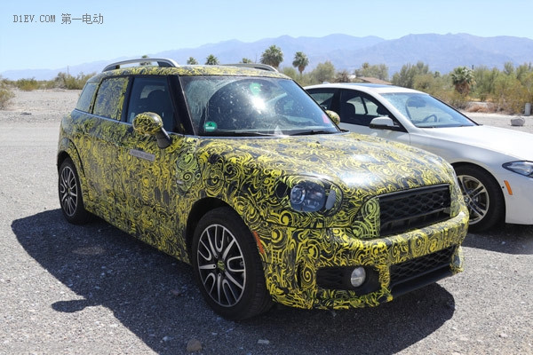 師承寶馬 MINI COUNTRYMAN E諜照曝光