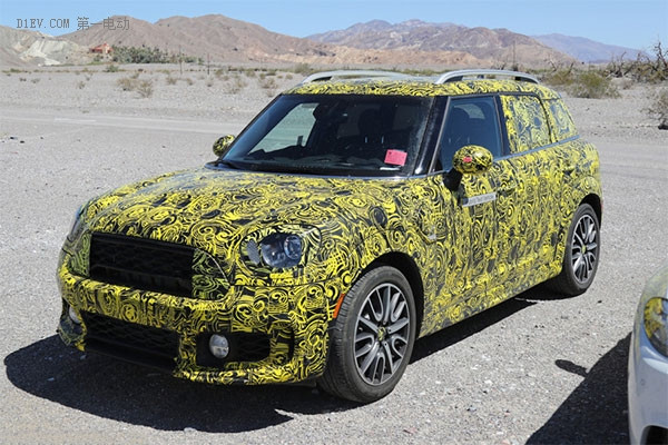 師承寶馬 MINI COUNTRYMAN E諜照曝光