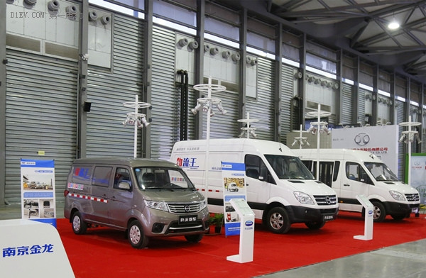 南京金龍開沃重磅車型亮相第二屆全球新能源汽汽車大會(上海)交易展