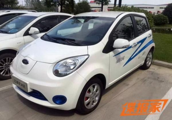或今年9月上市 江淮iEV6E純電動車諜照