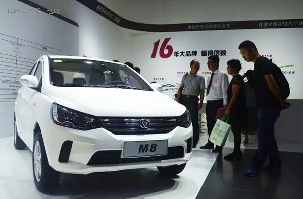 比德文全新SUV震撼亮相濟南展，開啟電動汽車全品類時代