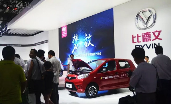 比德文全新SUV震撼亮相濟南展，開啟電動汽車全品類時代
