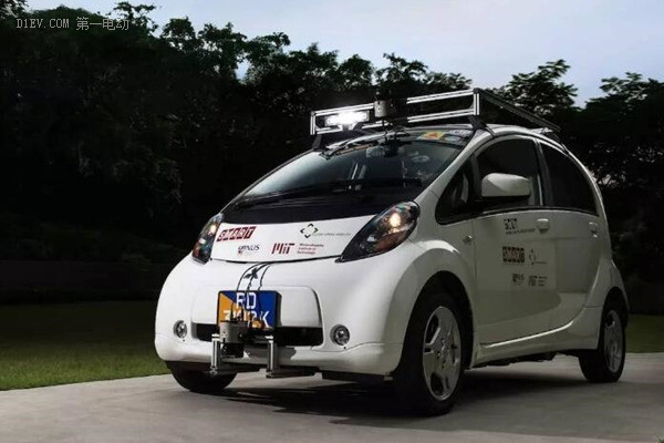 新加坡与MIT联合研发的无人驾驶车