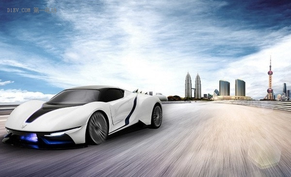首臺(tái)中國(guó)純電動(dòng)汽車(chē)超級(jí)跑車(chē)——ARCFOX-7