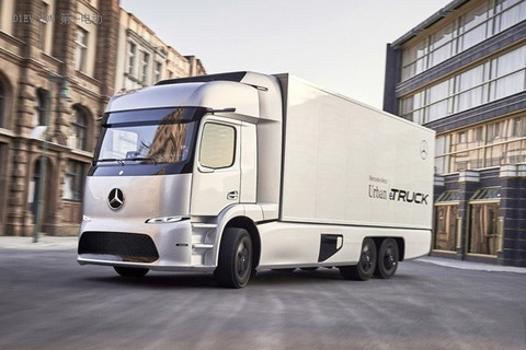 奔驰Urban eTruck纯电动概念卡车正式发布