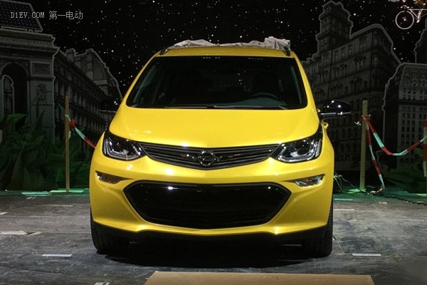 2016巴黎車展探館：歐寶Ampera-e實(shí)車