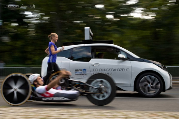 純電動BMW i3為柏林馬拉松官方指定用車