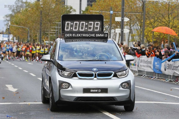 純電動BMW i3為柏林馬拉松官方指定用車