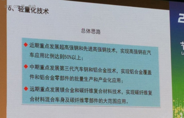 干货！节能与新能源汽车技术路线图发布