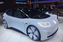 續航600公里的大眾概念神車I.D.驚現廣州車展，蘋果樂視要哭了