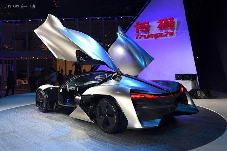 又一款純電動跑車問世 廣汽EnLight概念車發(fā)布