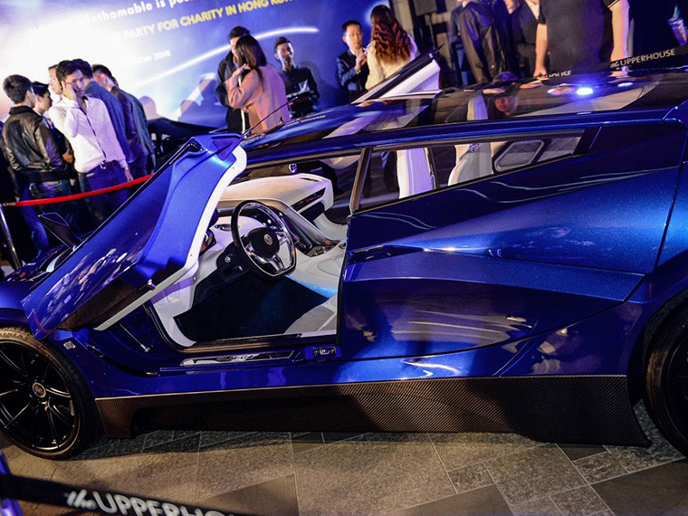 3.7秒破百 GLM-G4純電動超級跑車香港亮相