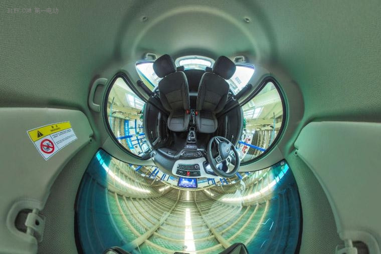 VR試 | 又一款國民小車 江淮iEV6E全景內飾