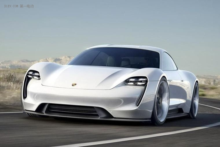 Porsche Mission E разгоняется с 0 до 100 км/ч менее чем за 3,5 секунды; его запуск запланирован на 2019 год.