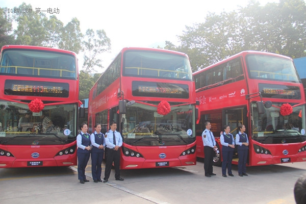 从伦敦到深圳，比亚迪纯电动双层大巴K8S中国首发