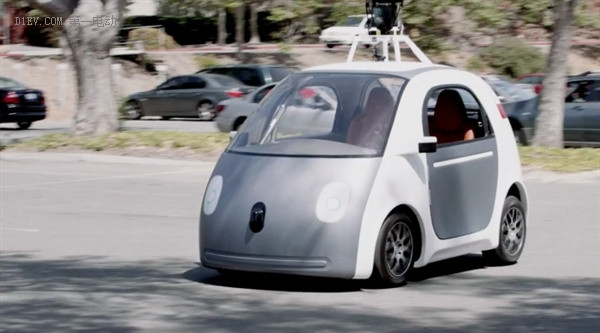 谷歌自动驾驶测试车