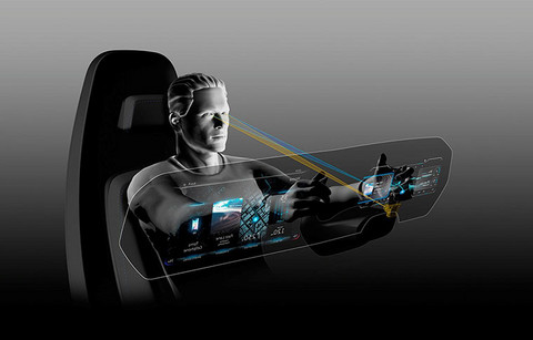 大众汽车于CES国际消费电子展展示 3D数字座舱、视线追踪、AR增强现实抬头显示技术