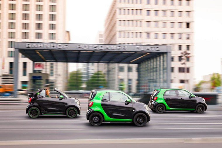 北美新款Smart全线换成电动 燃油版车型成绝唱