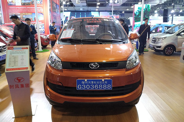 公告車型時(shí)風(fēng)D202電動(dòng)廂式運(yùn)輸車濟(jì)南車展隆重上市