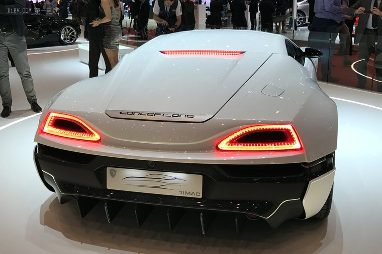 2017日内瓦车展：Rimac新款电兽Concept One马力提升6秒破200