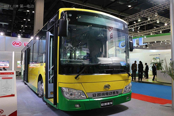 安凱客車公告：沃特瑪今年力爭安凱純電動(dòng)客車1000臺(tái)