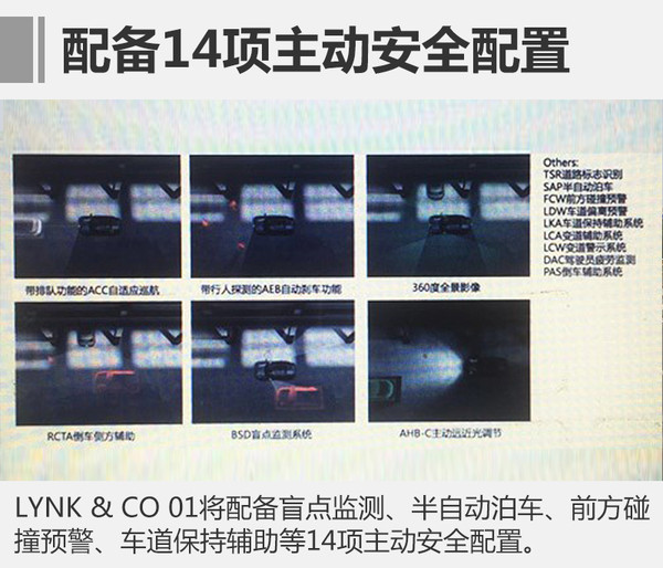 吉利LYNK&CO新SUV 4月16日国内首发