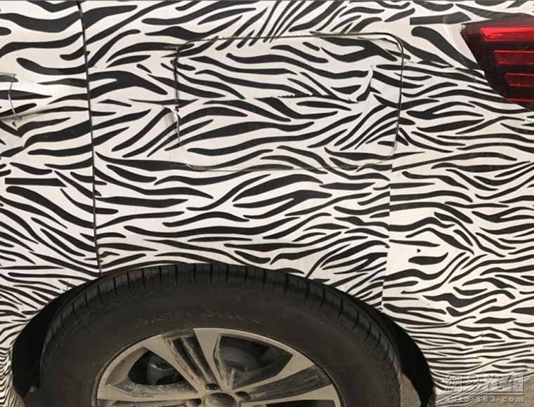 寶沃BX7插電混動版路試車曝光 純電續(xù)航達55km