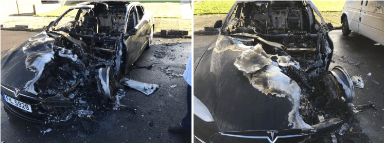 詭異！那些原因不明的特斯拉Model S起火事故