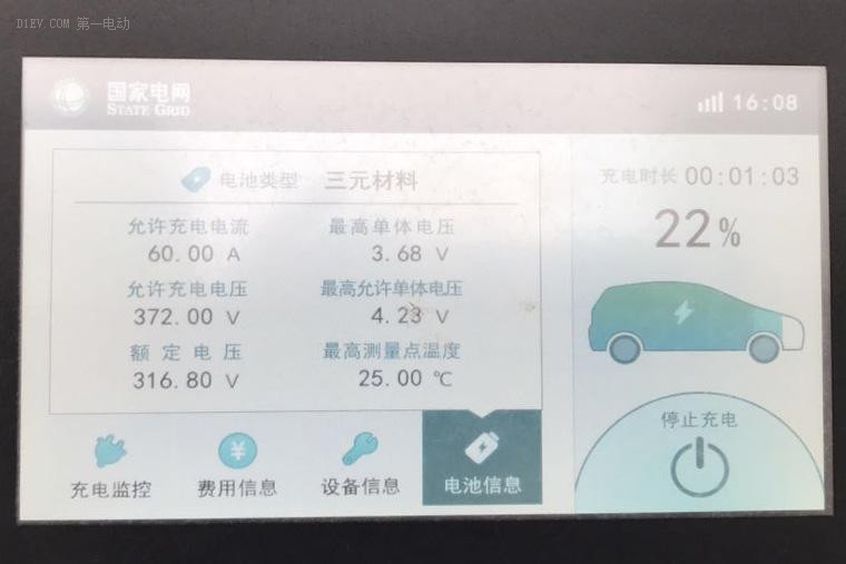 眾泰E200充電