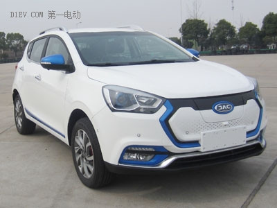 江淮IEV6S換國產(chǎn)電池更名IEV7S 有望年內(nèi)上市