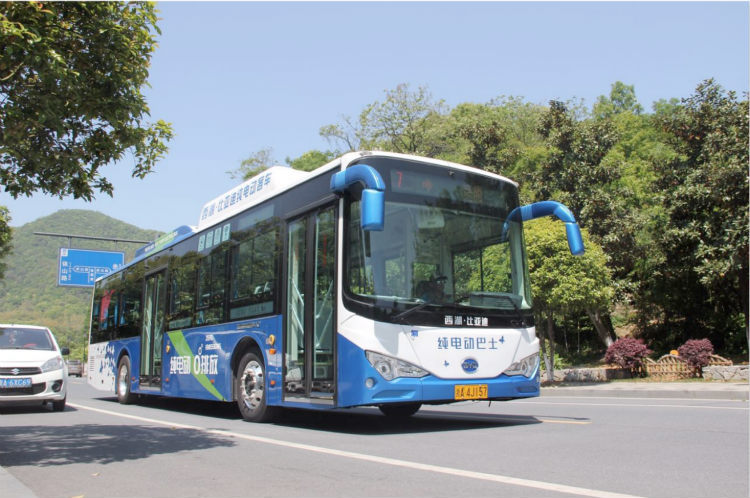 比亞迪K9純電動(dòng)公交車
