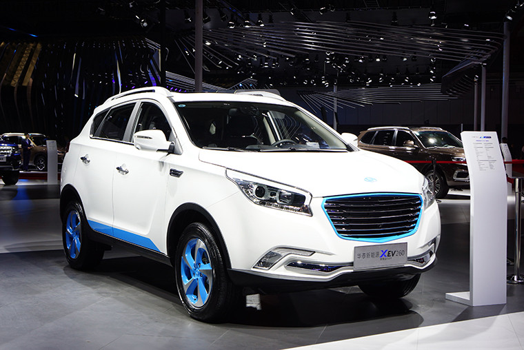 華泰攜新能源雙子XEV260/IEV230 亮相2017上海國際車展
