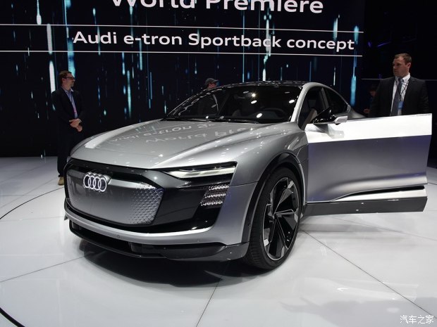 轎跑風格 奧迪2019年推第二款純電動SUV