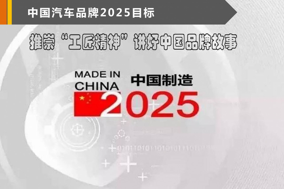 中国汽车品牌2025目标